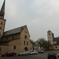 Magnuskirche  left  and Andrew Cloister  right 
